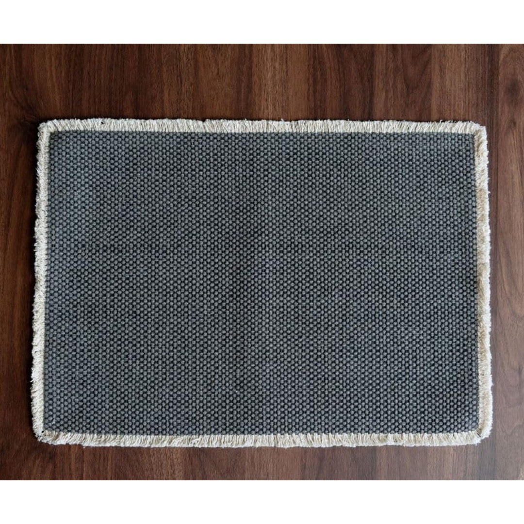 Fabstyles Bali Placemat Rectangular 14" x 20" - Charcoal