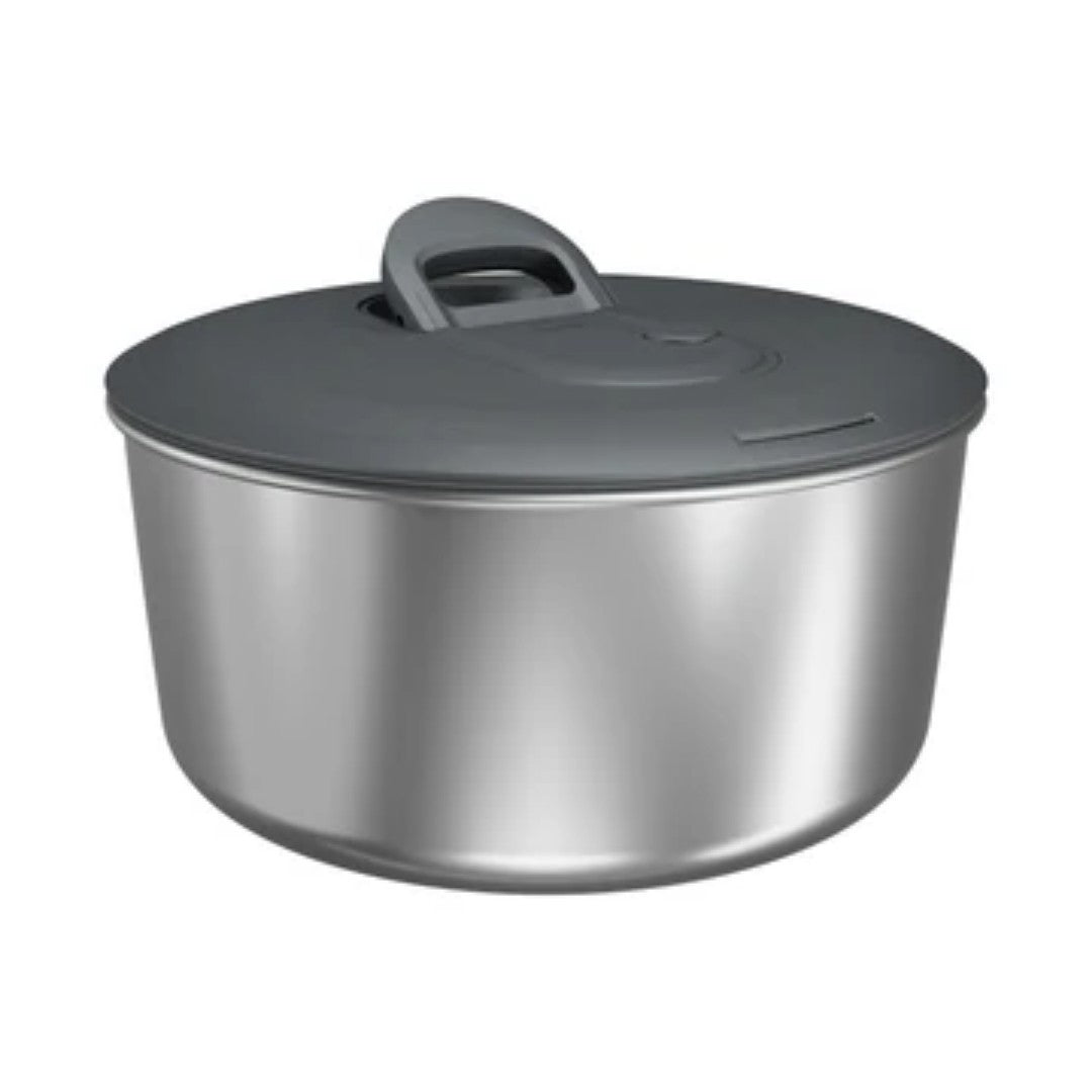 Zyliss Easy Spin Salad Spinner - Stainless Steel