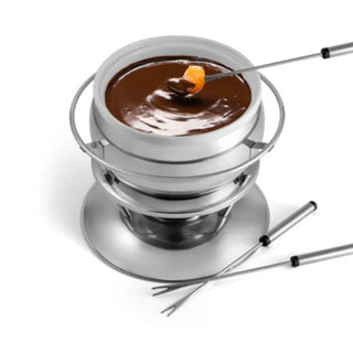 Swissmar 11-Piece Stainless Steel Fondue Set