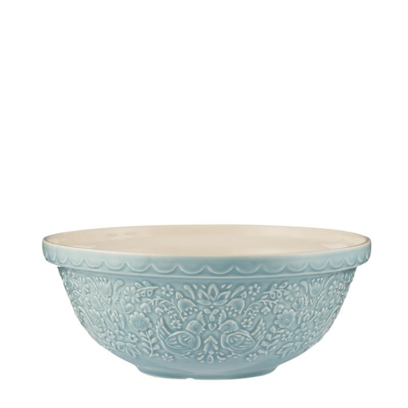 Mason Cash Mixing Bowl Home To Roost Turquoise 2.7L - iQ living
