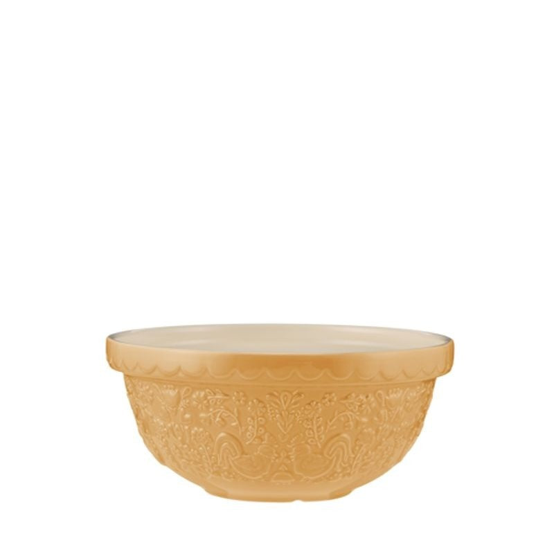 Mason Cash Mixing Bowl Home To Roost Yellow 1L - iQ living