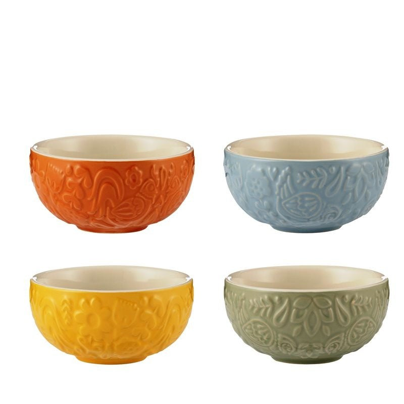 Mason Cash Mini Bowls Home To Roost Set Of 4 - iQ living