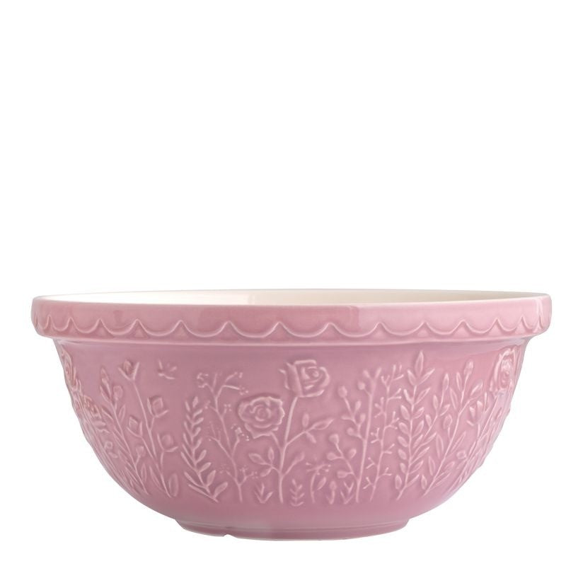 Mason Cash Mixing Bowl In The Meadow Pink 4L - iQ living