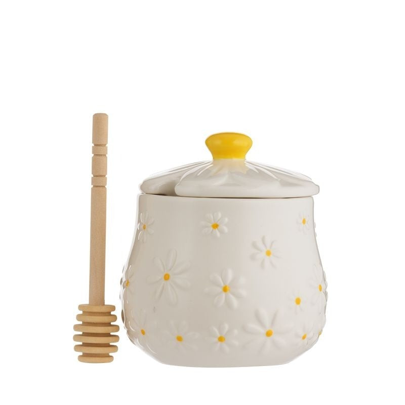 Price & Kensington Daisy Honey Pot & Drizzler - iQ living