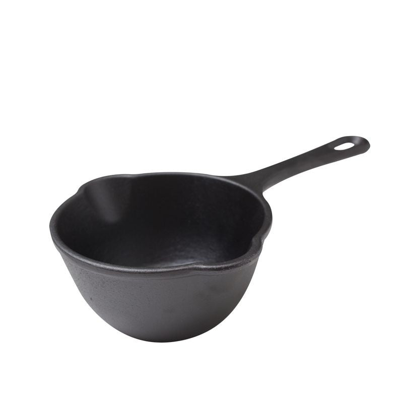 Victoria Cast Iron Mini Saucepan 400ml - iQ living