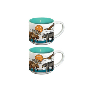 Native Northwest 3oz Espresso Mug Set Of 2 All My Relatives
