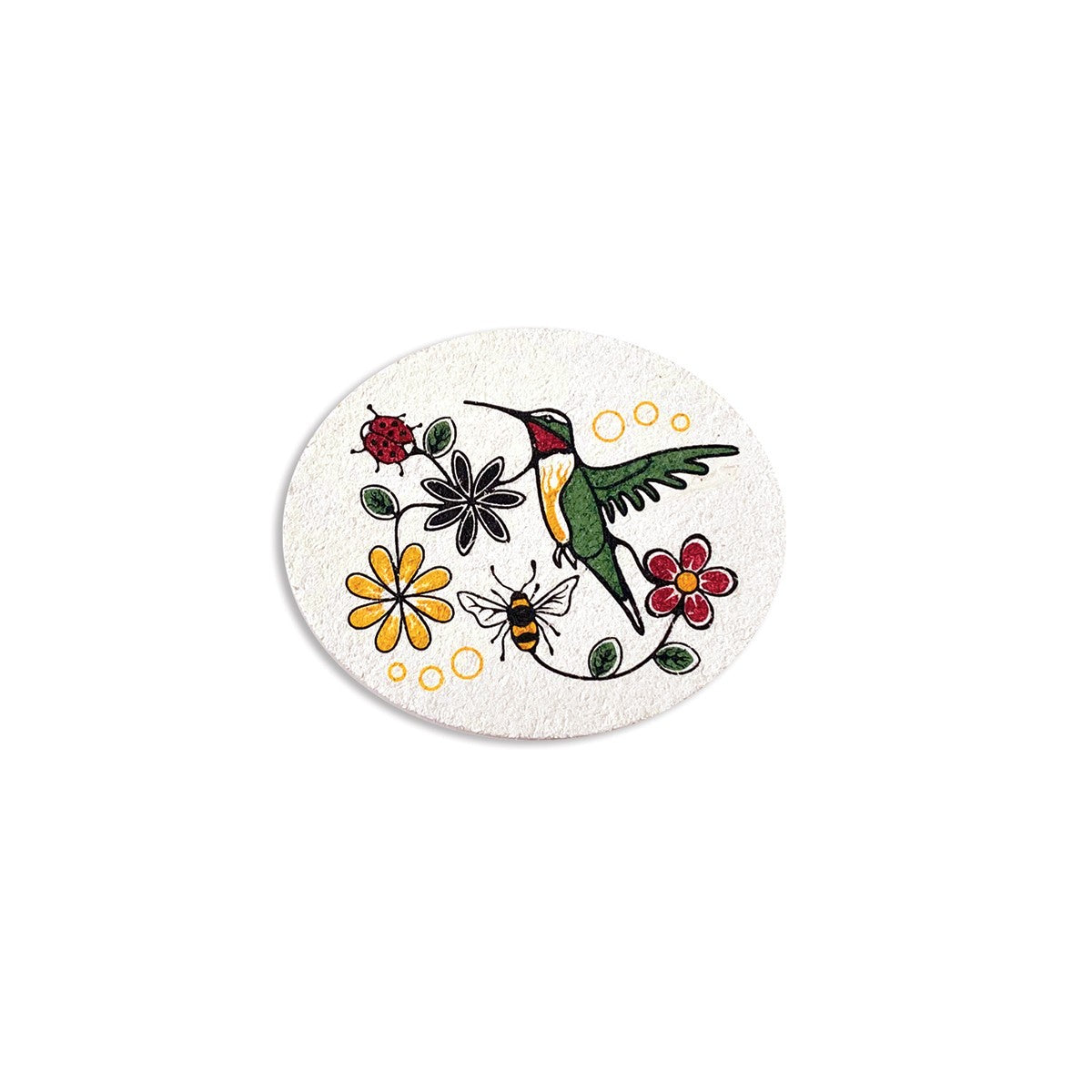 Native Northwest Eco Sponge Yellow Hummingbird