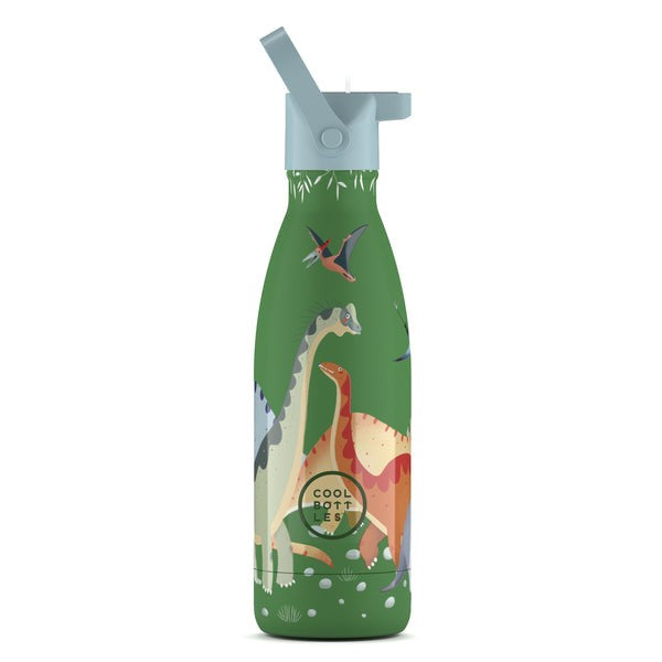 Cool Bottles 12oz Kids Water Bottle - Jurassic Era