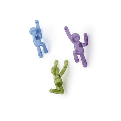 Umbra Buddy Wall Hooks Pinpoint Set Of 3 - iQ living