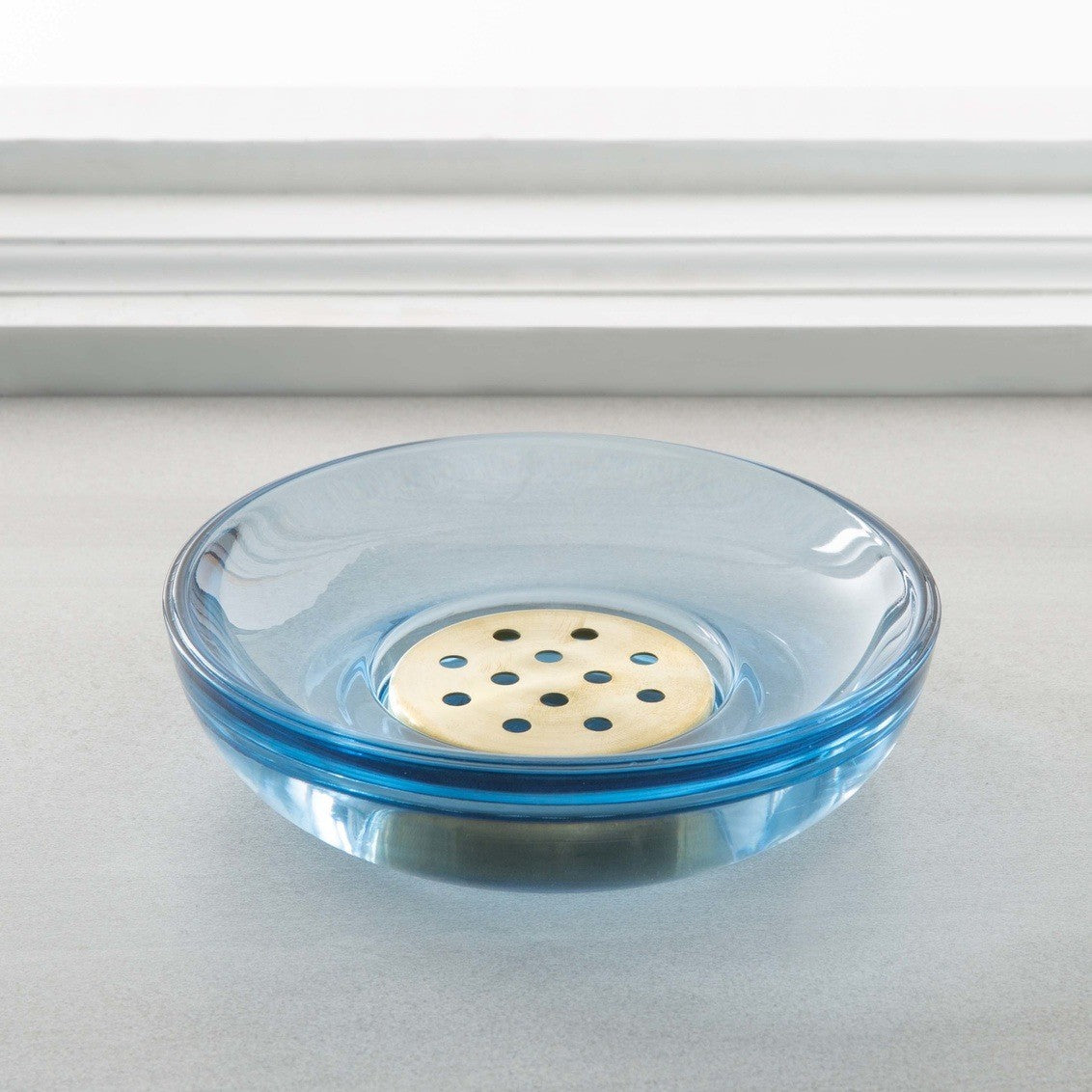 Moda At Home Jasper Blue Soap Dish