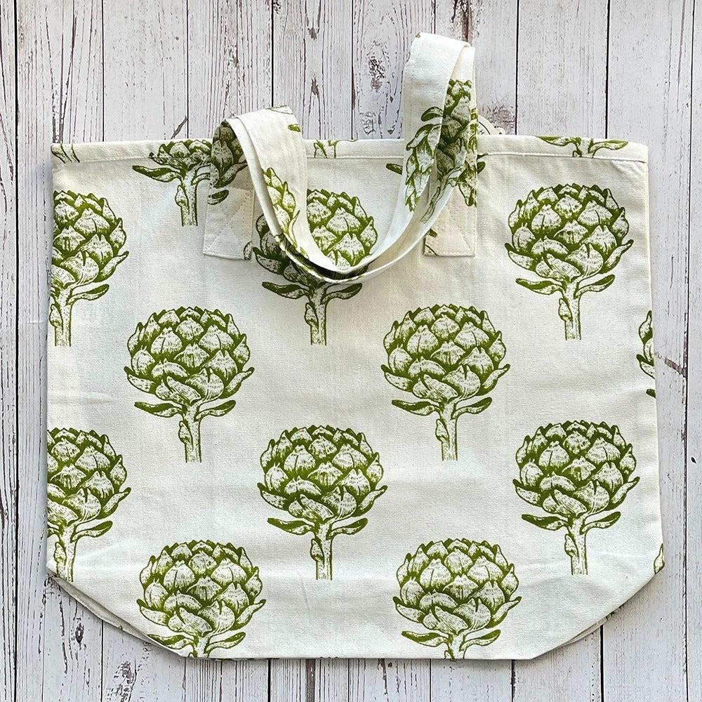 Mahogany Tote Bag Artichoke
