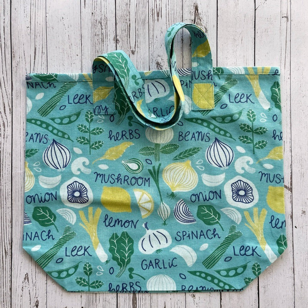 Mahogany Tote Bag Onions