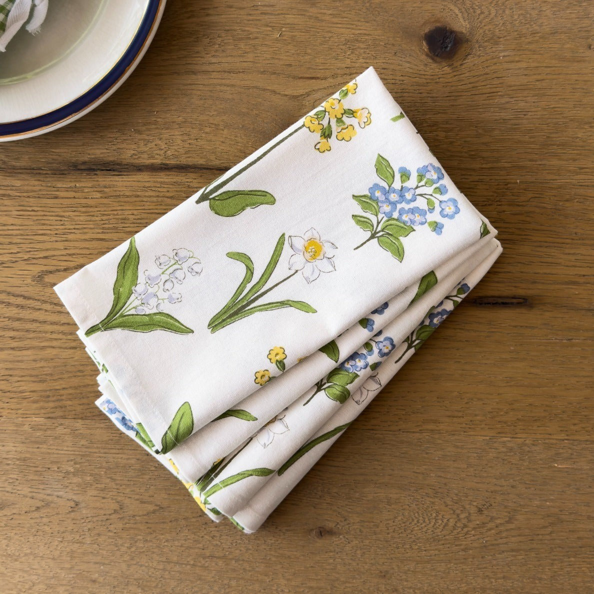 Mahogany Napkin Set Of 4 Edna