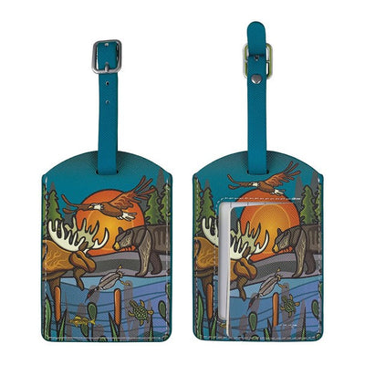 Native Northwest Luggage Tag All My Relatives