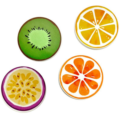 BIA Fruity Coasters Set Of 4