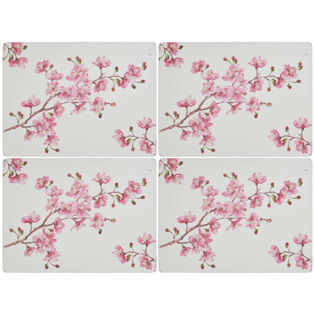 Pimpernel Placemat Pink Blossom Set Of 4