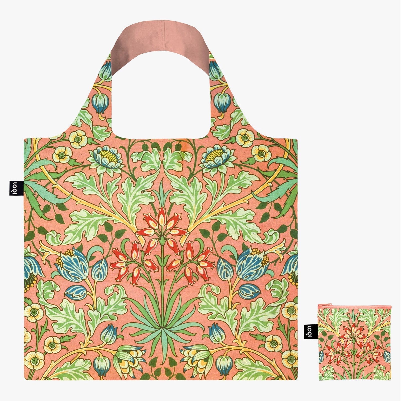 LOQI Museum Series Tote Bag - Hyacinth