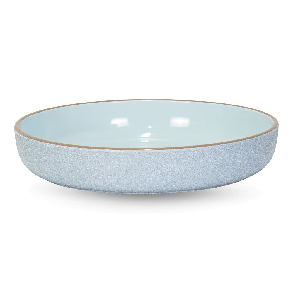 Brilliant Club Patio Sea Blue Pasta Plate 8"
