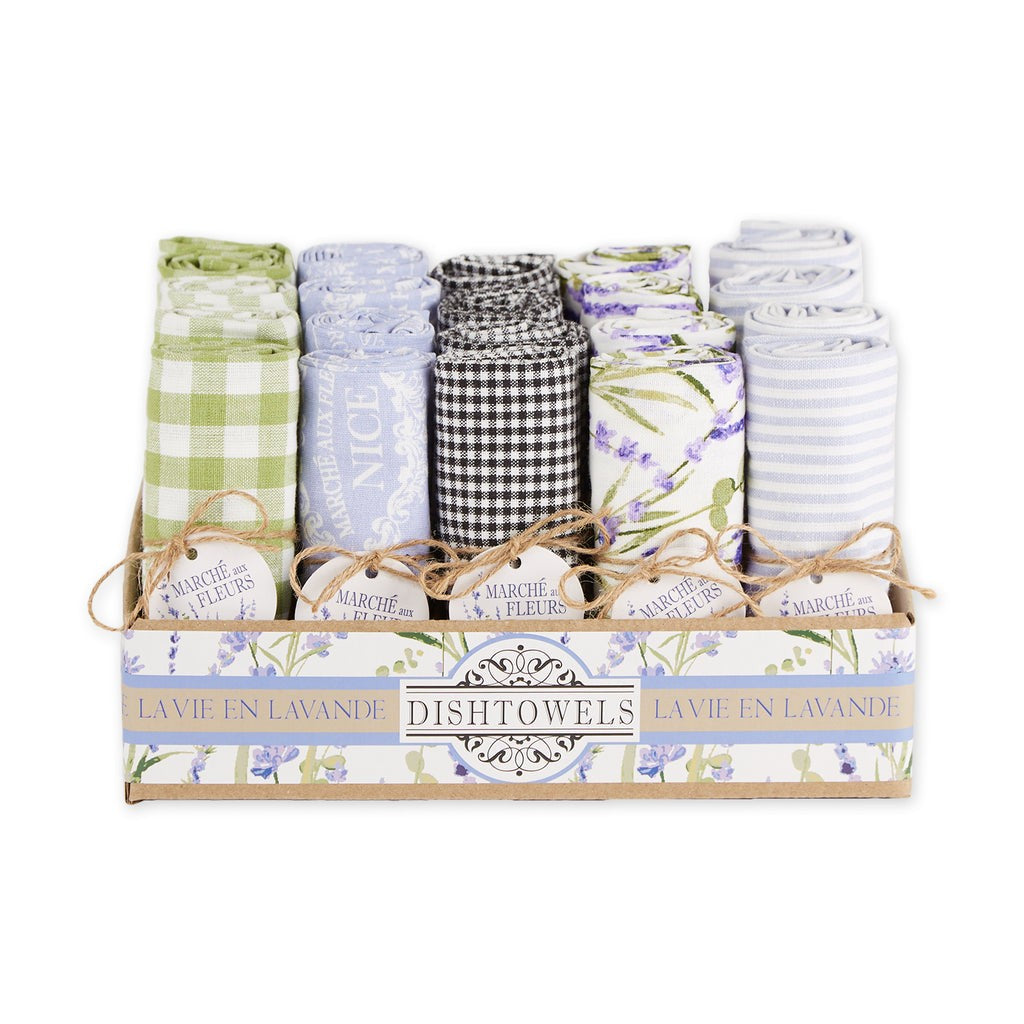 Design Imports Life In Lavender Dishtowel - Assorted