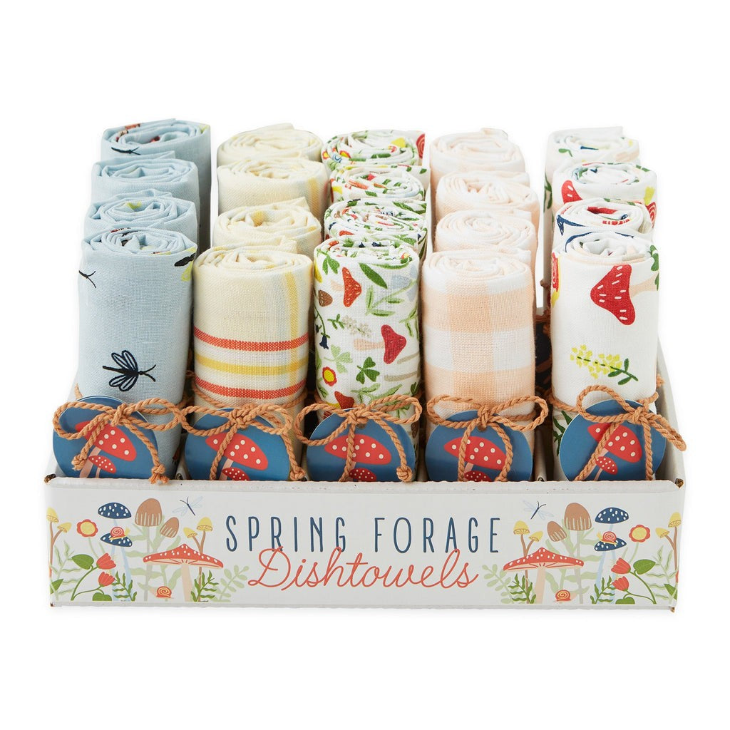 Design Imports Spring Forage Dishtowel - Assorted