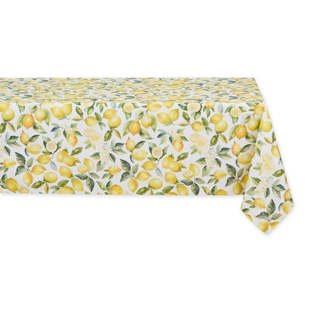 Design Imports Tablecloth - Lemon Grove