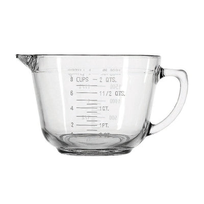 Anchor Hocking Glass Batter Bowl 2Qt