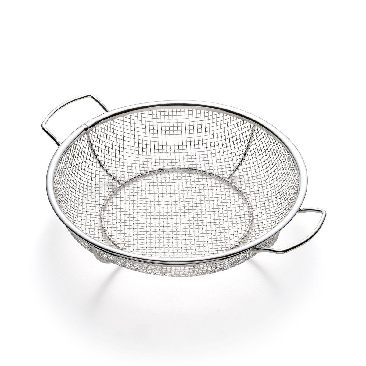 Fox Run Stainless Steel Shallow Grill Basket 12"