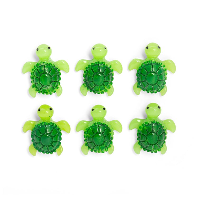 Kikkerland Baby Turtle Magnets Set Of 6
