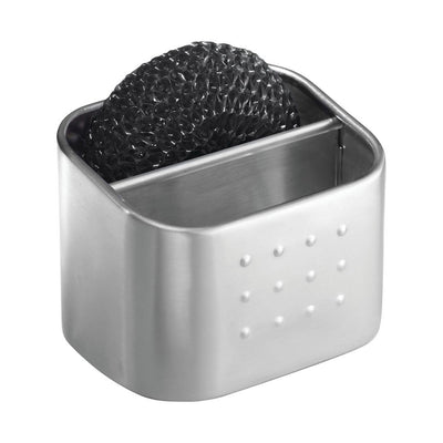 iDesign Forma Stainless Steel Sponge Holder + Sponge