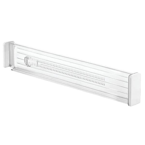 iDesign Linus Clear Drawer Divider Set Of 2