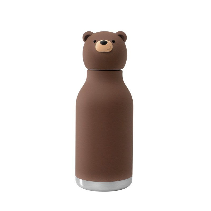 Asobu Kids Bestie Bottle 16oz Brown Bear