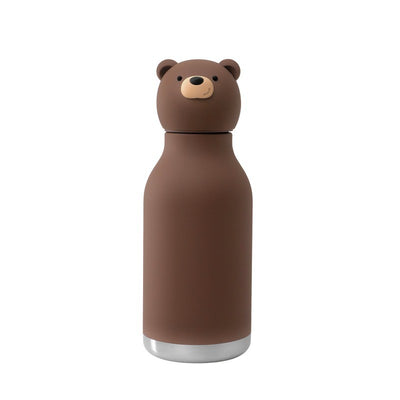 Asobu Kids Bestie Bottle 16oz Brown Bear