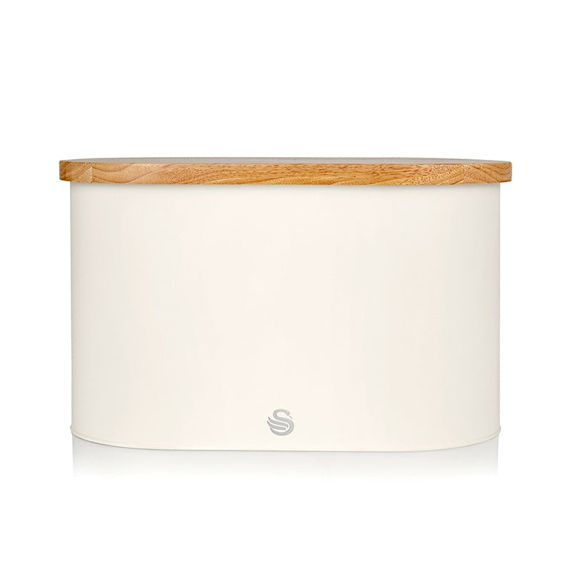 Swan Nordic Bread Bin - White