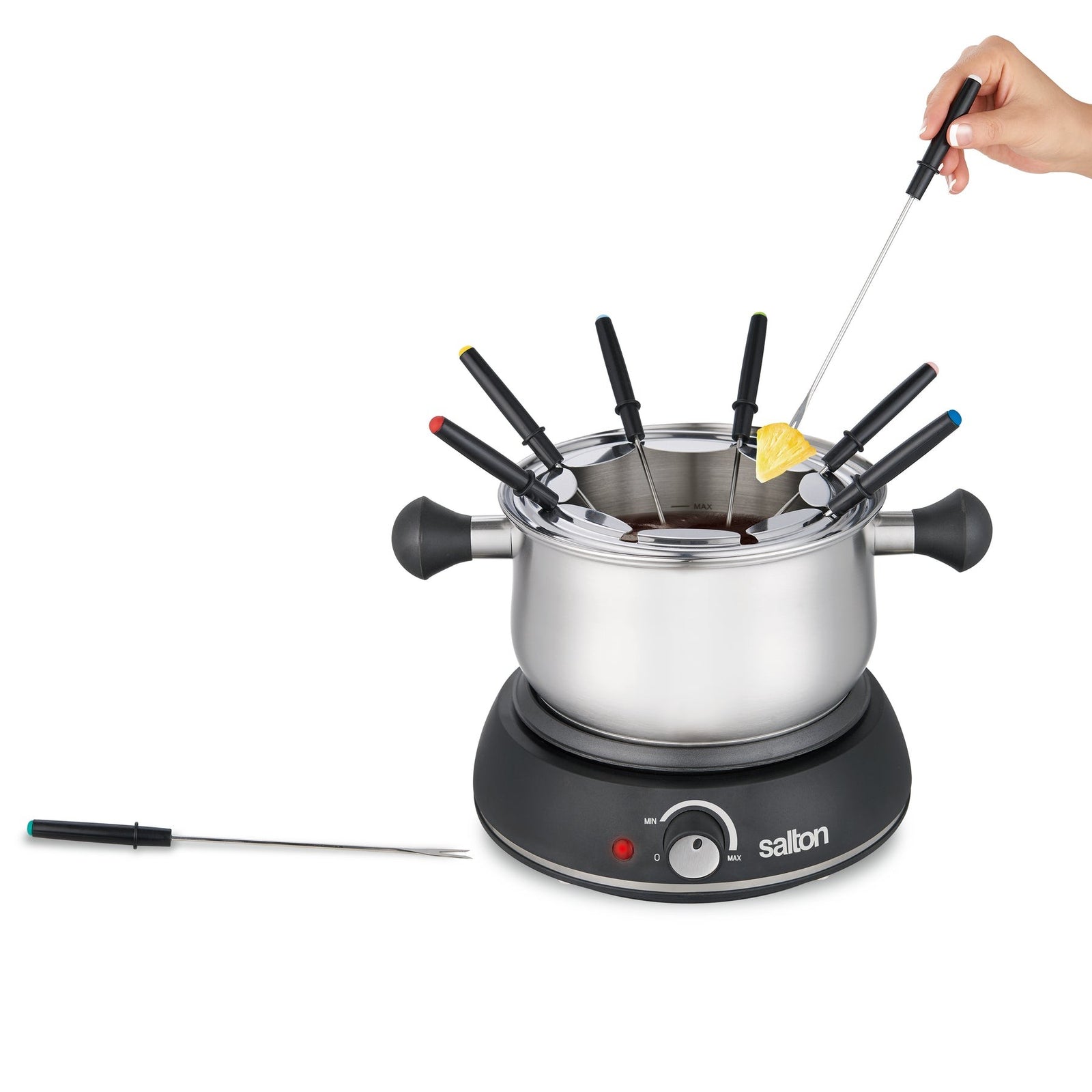 Salton Fondue Set 2.8L - 8 Forks