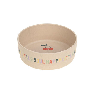 Lassig Toddler Bowl Happy Fruits 5.25" - Happy Cherry