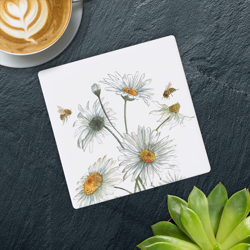 Lesser &amp; Pavey Coaster 4" Daisy