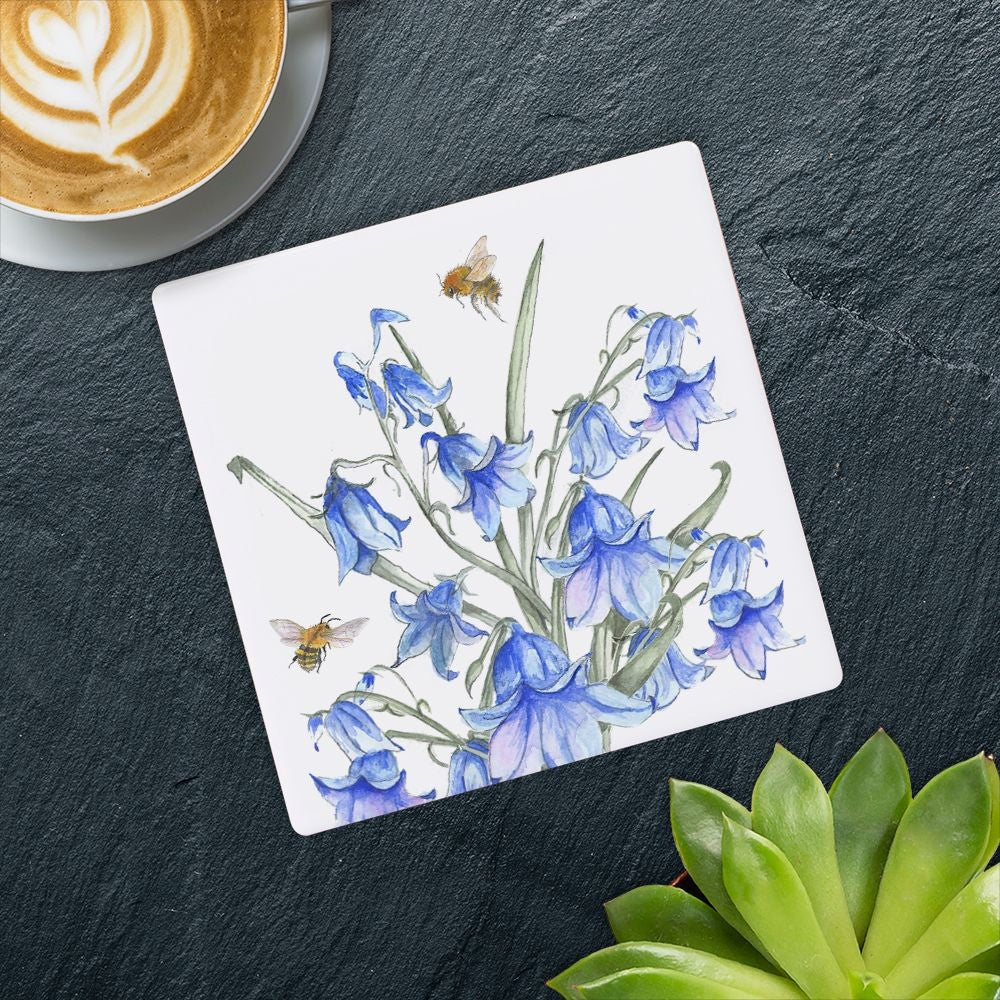 Lesser & Pavey Coaster 4" Bluebells