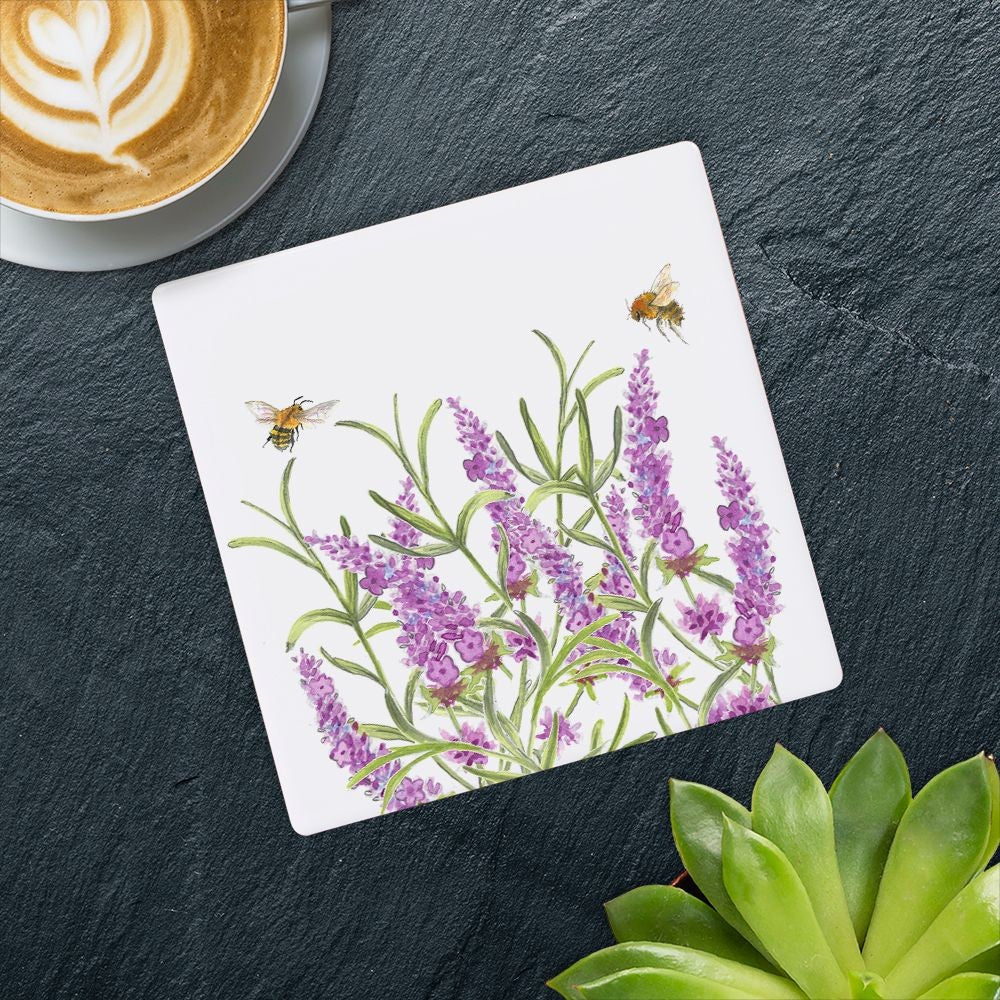 Lesser & Pavey Coaster 4" Lavender