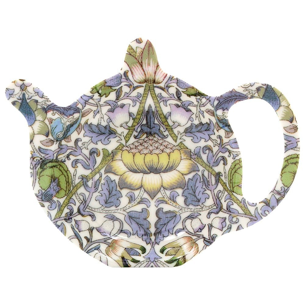 Lesser & Pavey Tea Bag Holder Purple Flowers