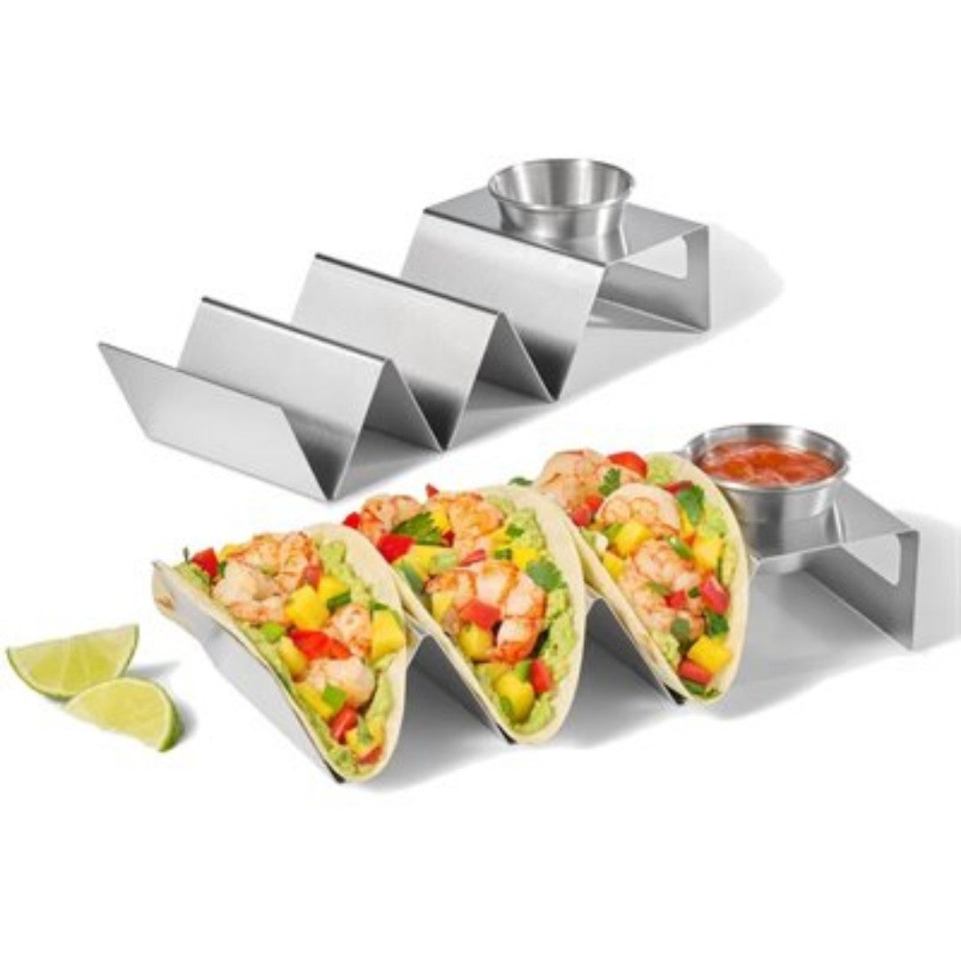 Ricardo Stainless Steel Taco Holder Set