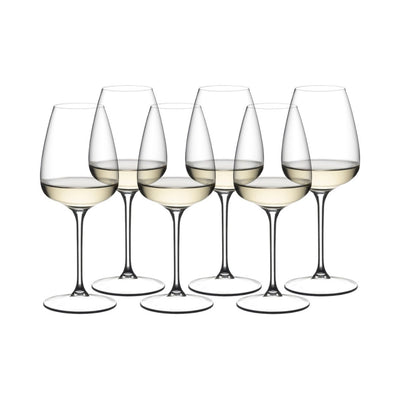 Riedel Grape White Wine Value Glass Set Of 6