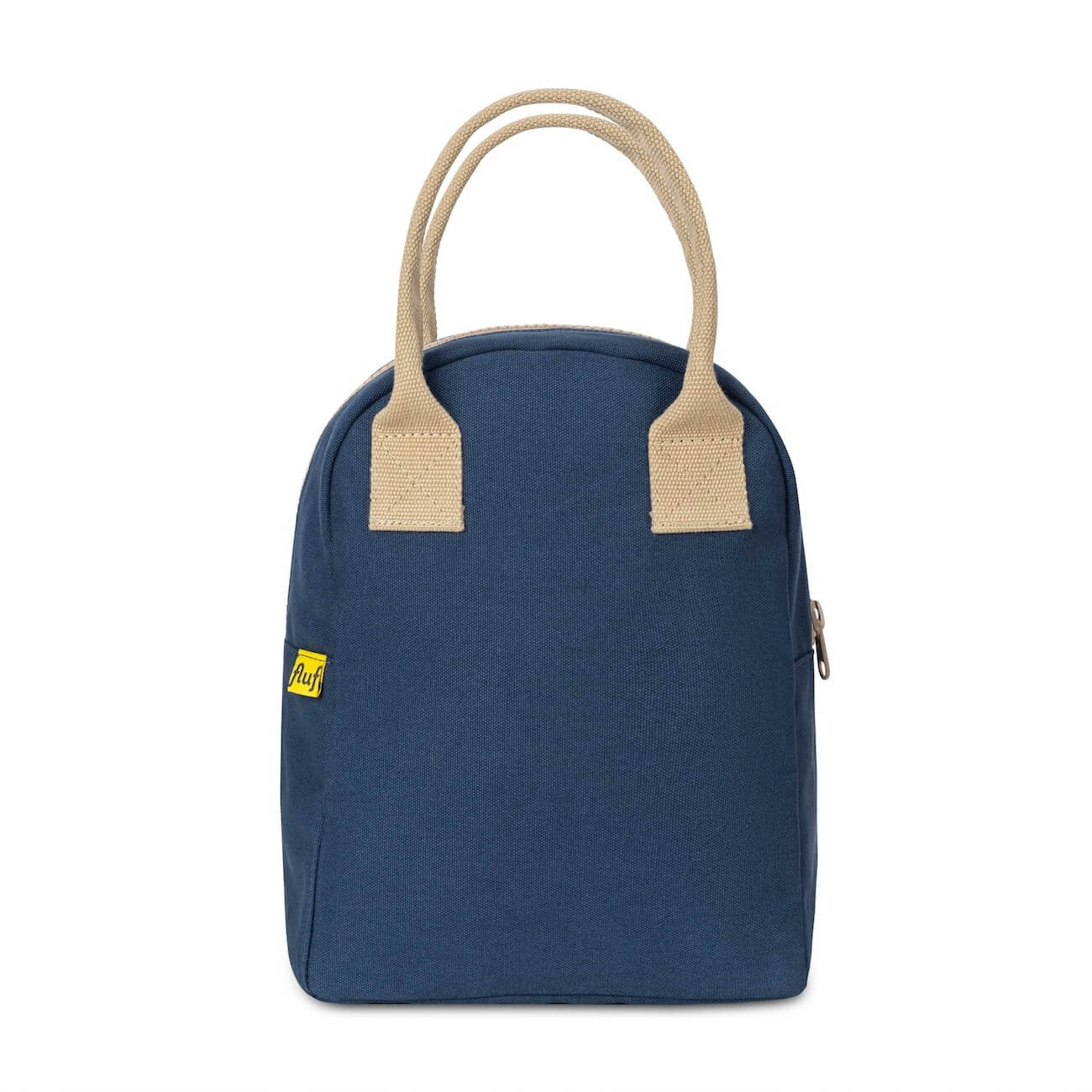 Fluf Zipper Lunch Bag - Classic Navy