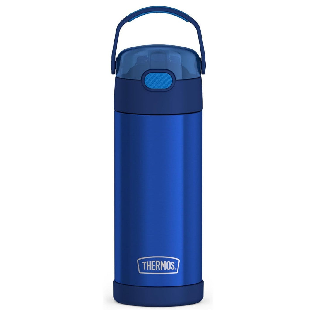Thermos FUNtainer 14oz Water Bottle Navy Blue