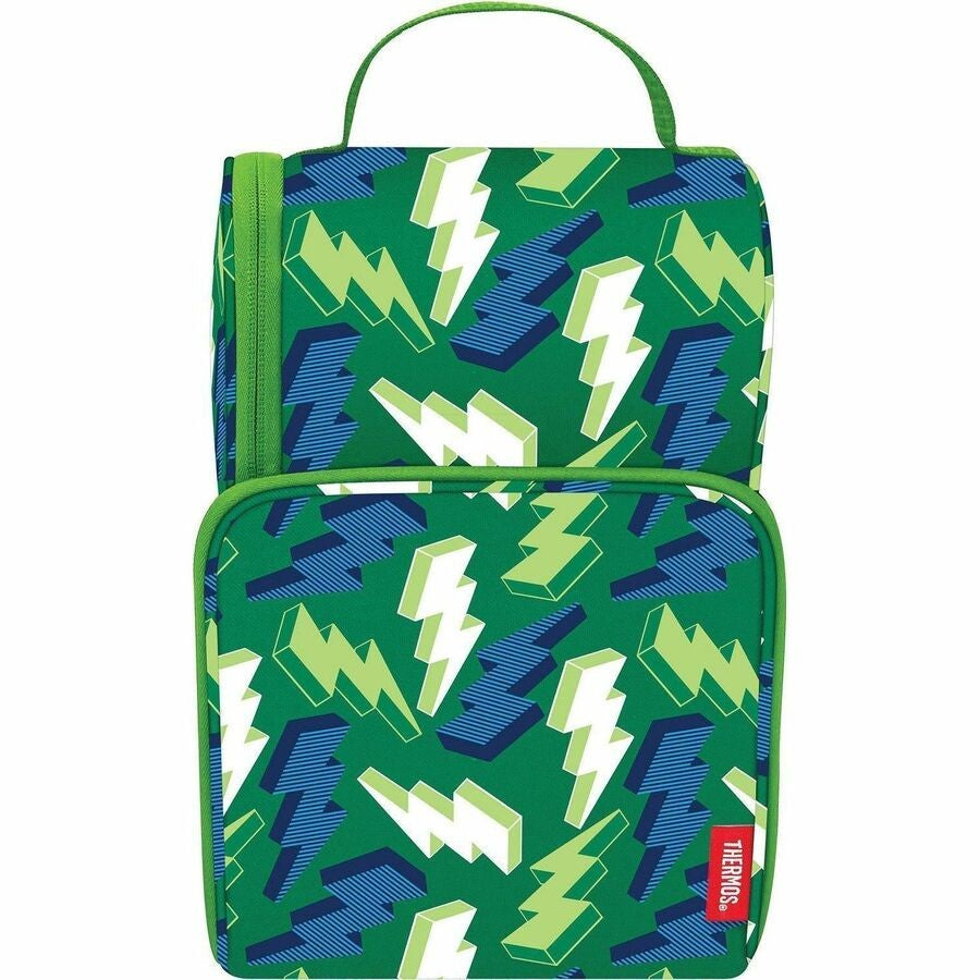 Thermos Dual Lunch Box Green Lightning