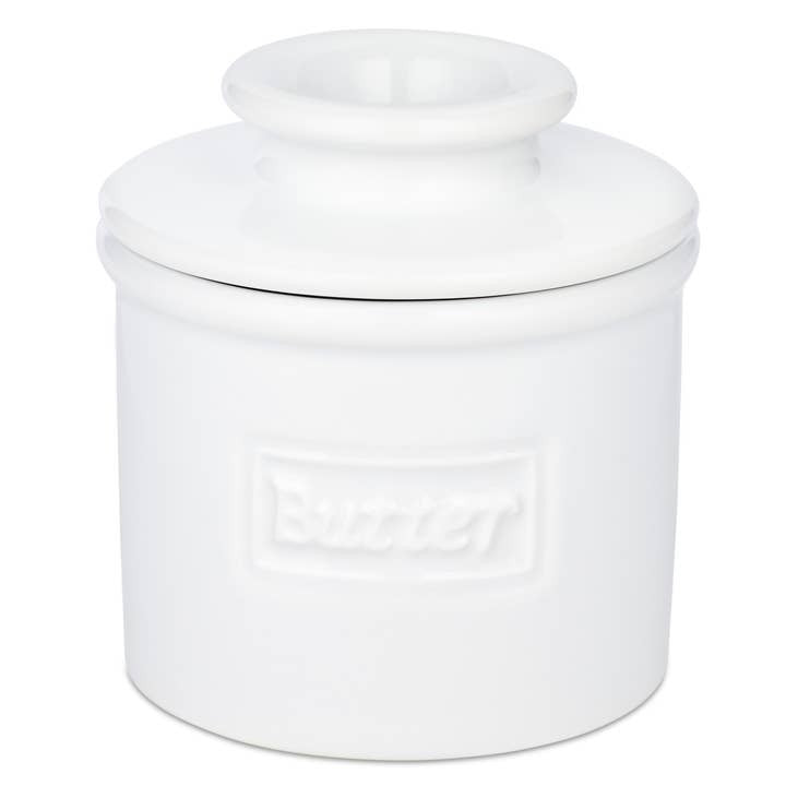 Butter Bell 'The Original' Crock Cafe White
