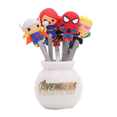 Mum Made Yum Avengers Food Picks Set Of 8