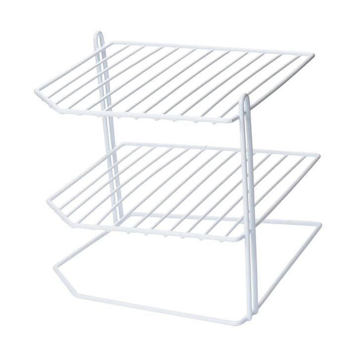 YBM Home 3-Tier Corner Wire Helper Shelf