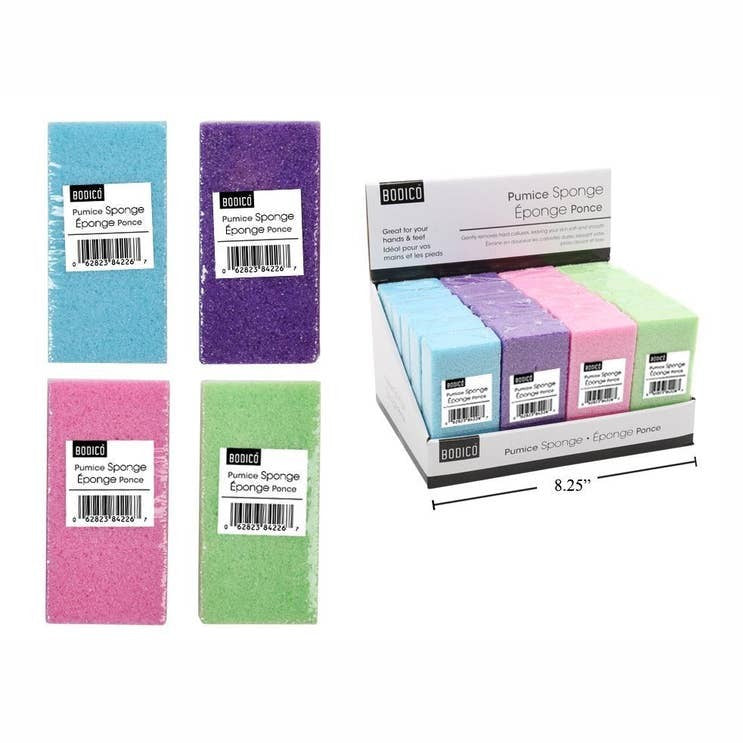Bodico Pumice Sponge - Assorted