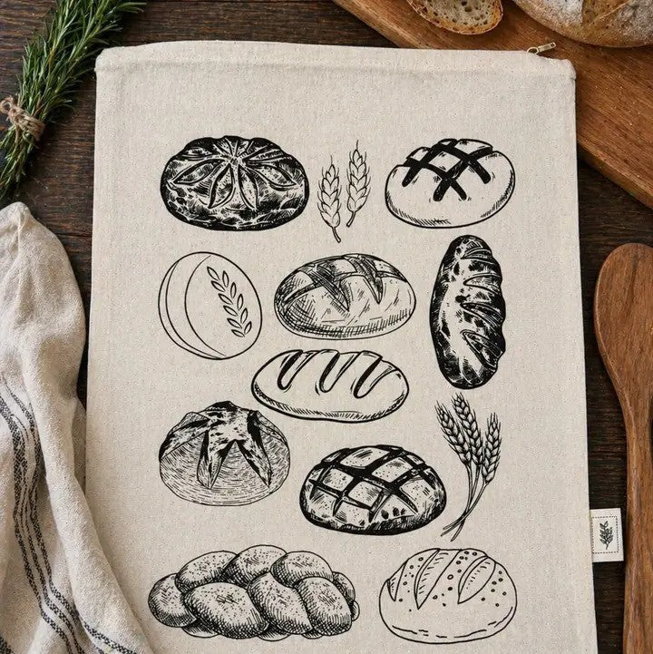 Your Green Kitchen Bread Bag - Loaves