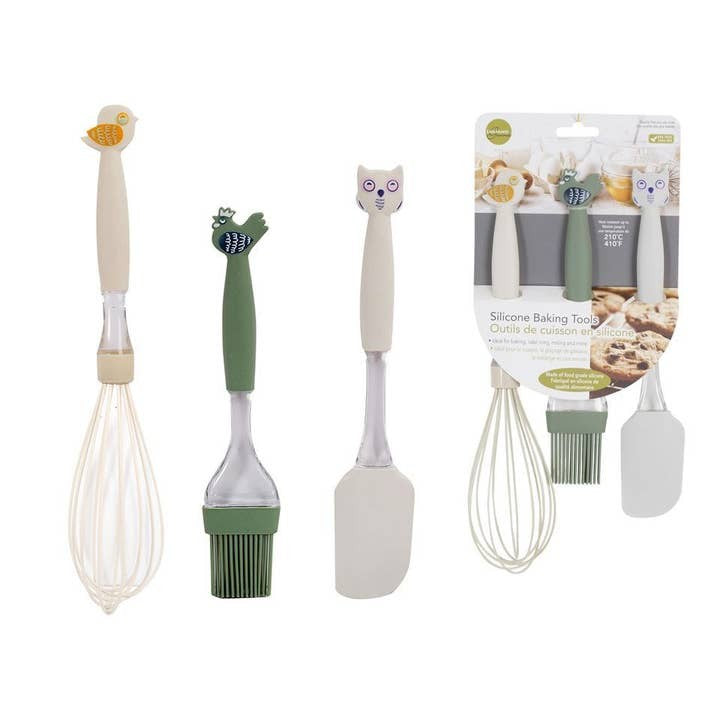 Luciano Gourmet Silicone Baking Tool Set Of 3